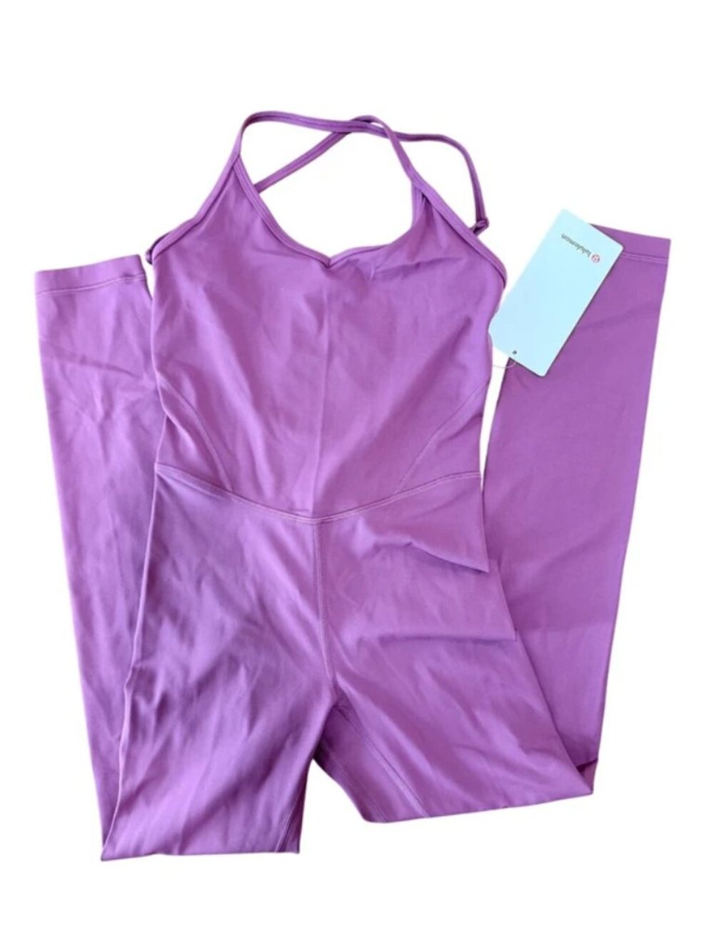Lululemon Align Cross Back Bodysuit 25" SZ 2 NWT